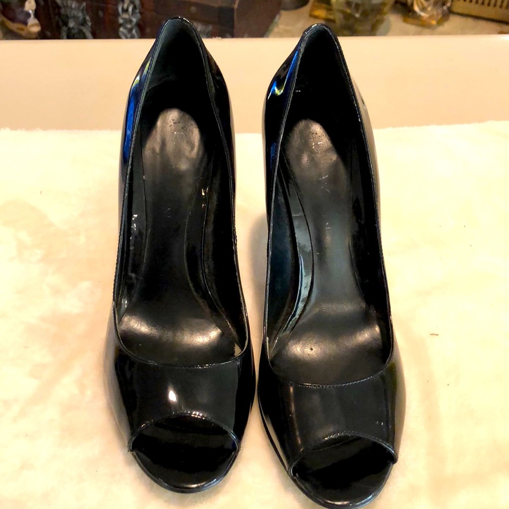 Enzo Angiolini open toe heels